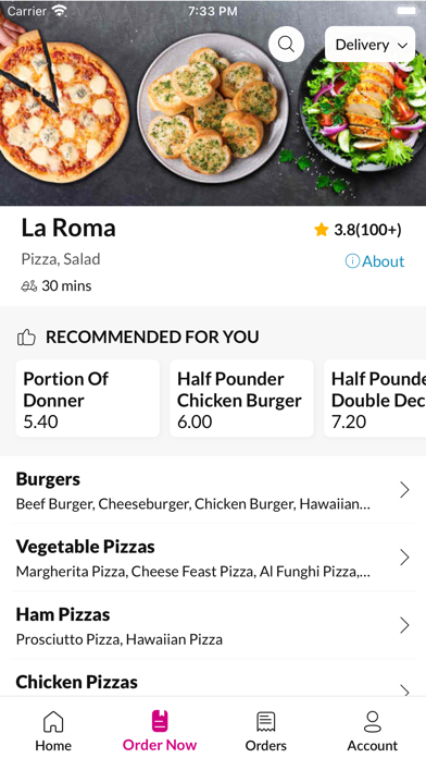 La Roma. Screenshot