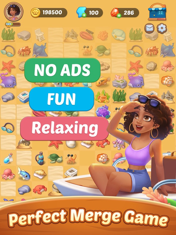 Seaside Escape®: Merge & Story screenshot 9