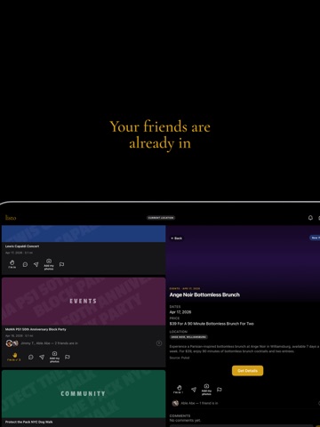 Listo: Experience Journal iPad screenshot