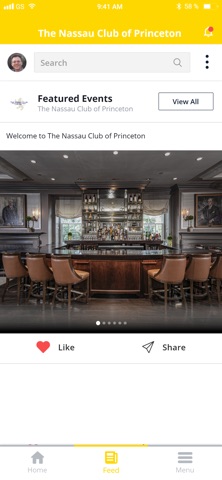 The Nassau Club of Princeton screenshot