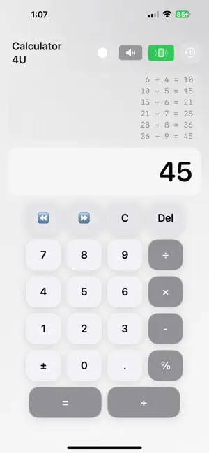 Calculator 4U screenshot 3