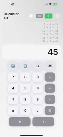 Calculator 4U Screenshot 3 of 5