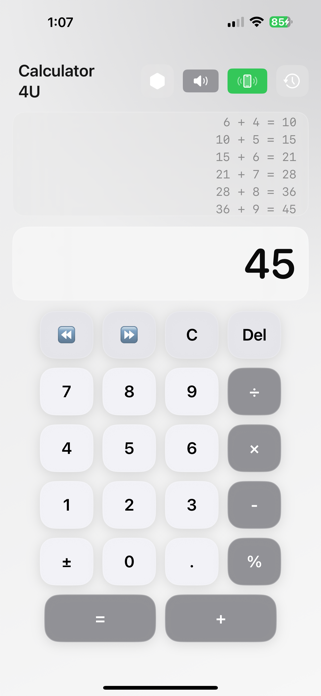 Calculator 4U Screenshot 3 of 5