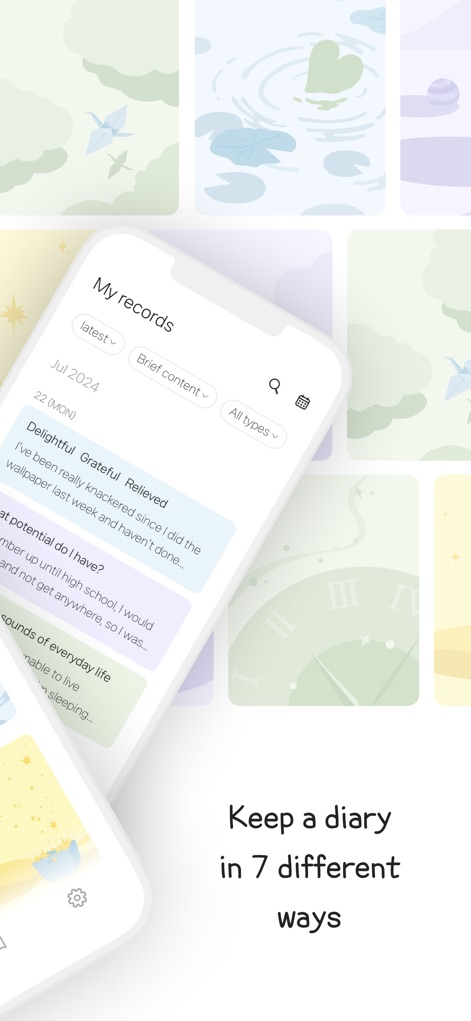 Cherish - diary with 7 formats - App de Estilo de vida | MWM