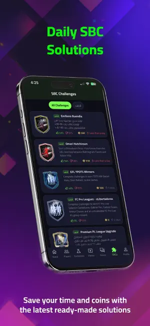FutZone FC 26 Evos SBC & More iPhone screenshot 3