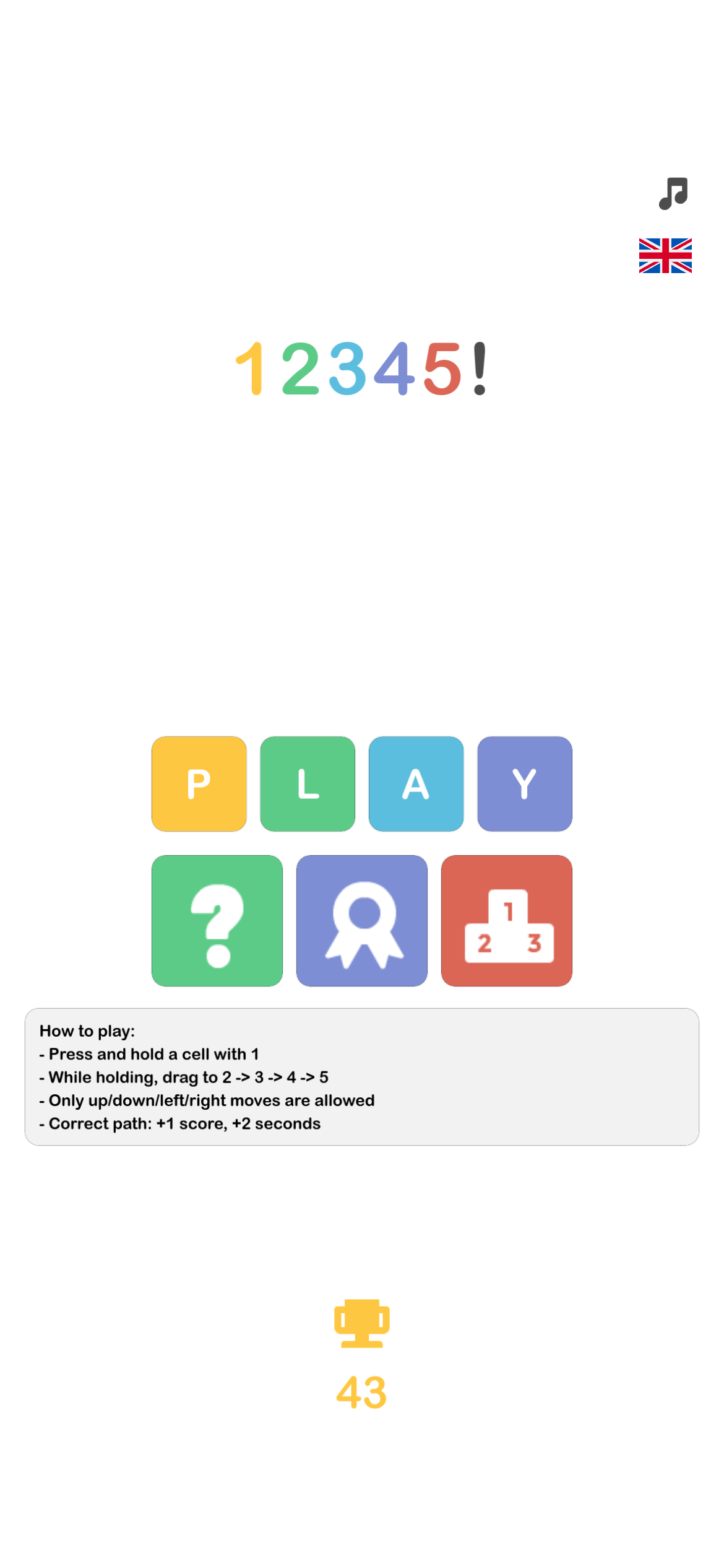 12345! Connect the Dice screenshot 5
