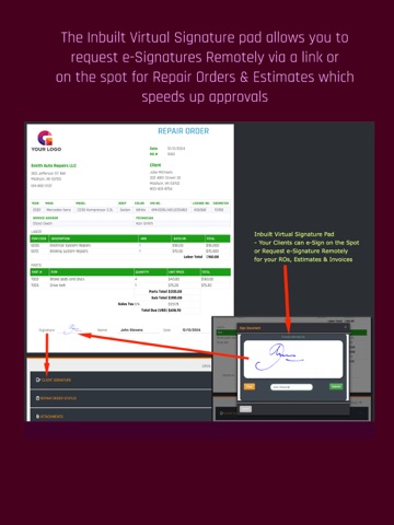 Auto Repair HQ App iPad screenshot
