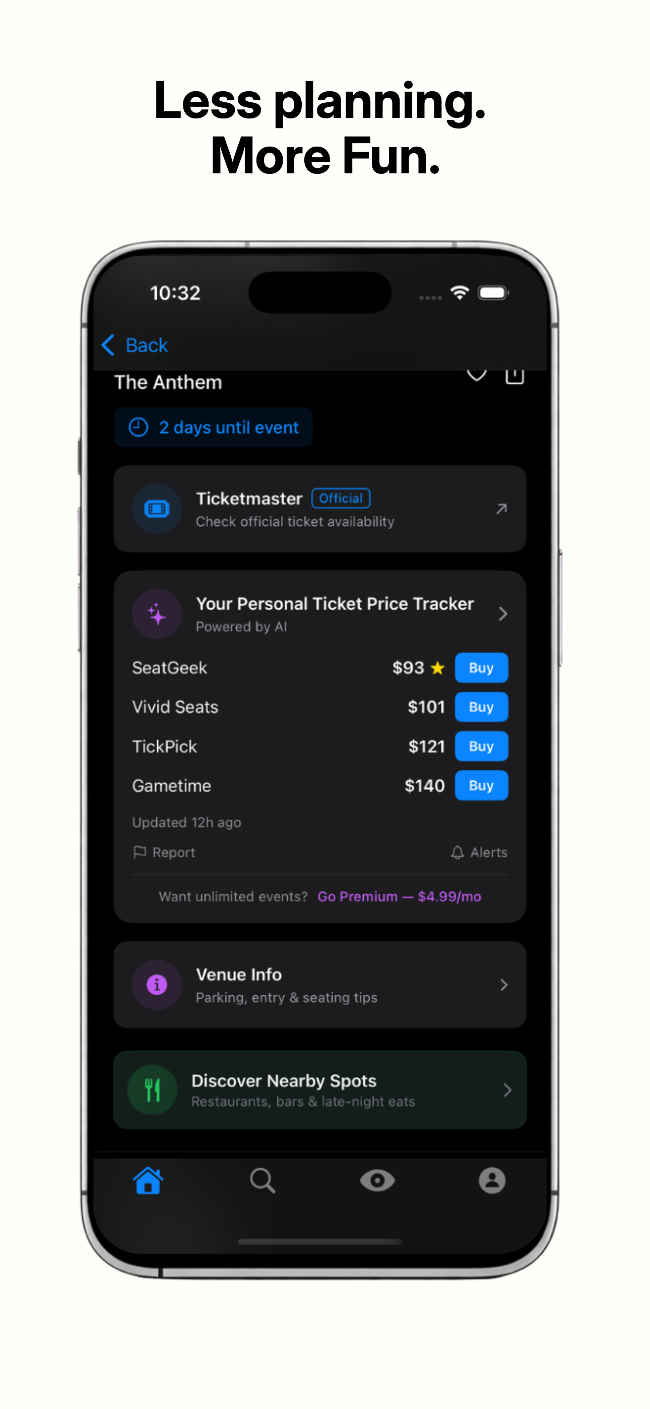 STANS: Ticket Tracker