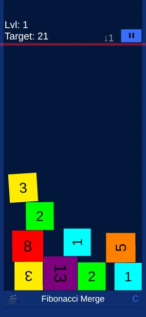 Fibonacci Merge screenshot 1