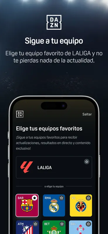 DAZN: Deportes en Directo screenshot 8 of 9
