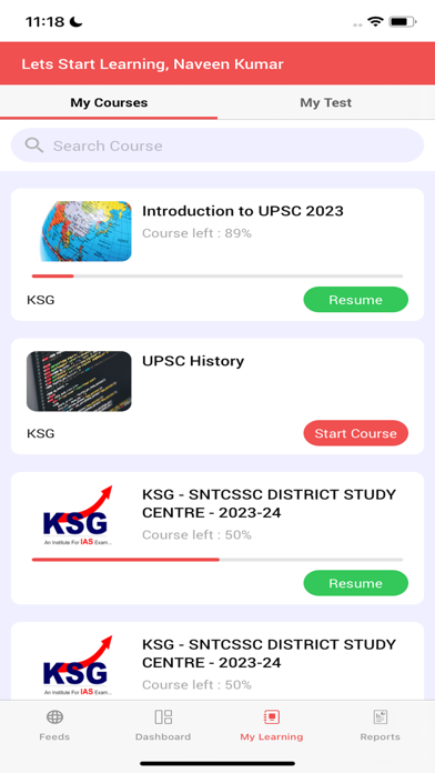 KSG India Screenshot