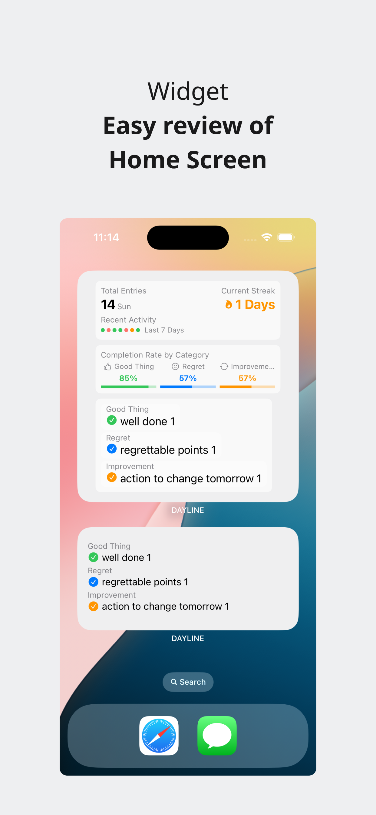 DayLine - 3Line Habit screenshot 6