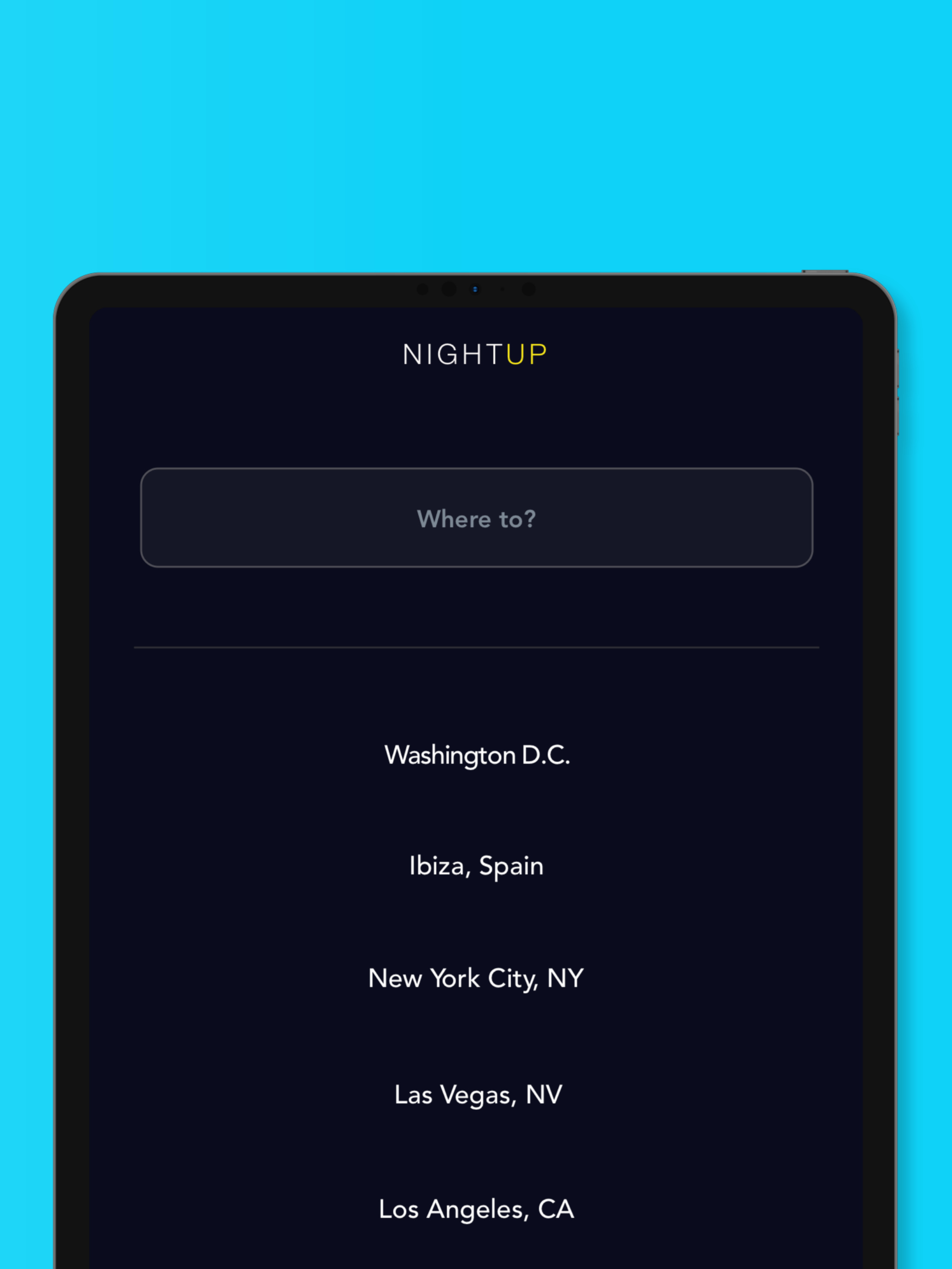 NightUp: Events App screenshot 15