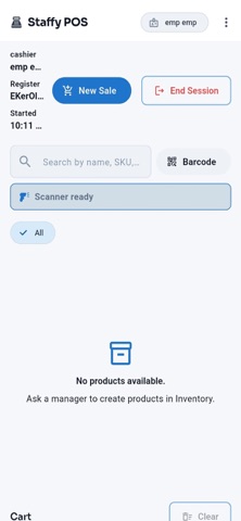 Staffy: POS, Stock & Staff screenshot