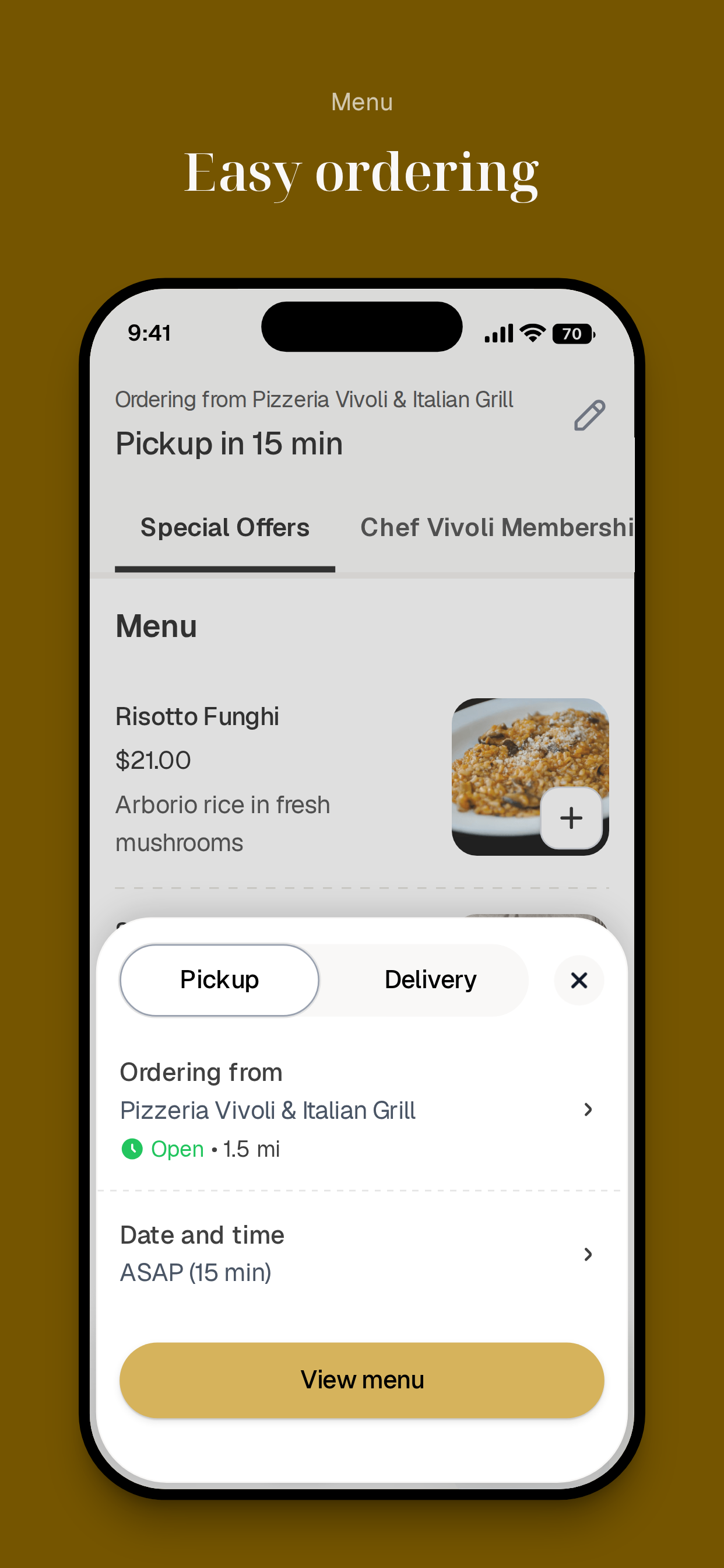 Pizzeria Vivoli To Go screenshot 3