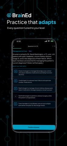 BrainEd App iPhone screenshot 4