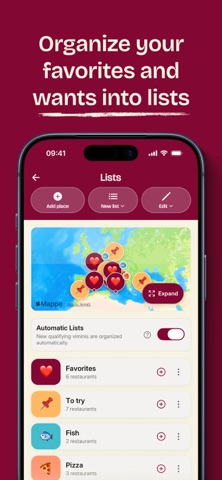 Vimini: Restaurant Tracker Screenshot 3 of 9