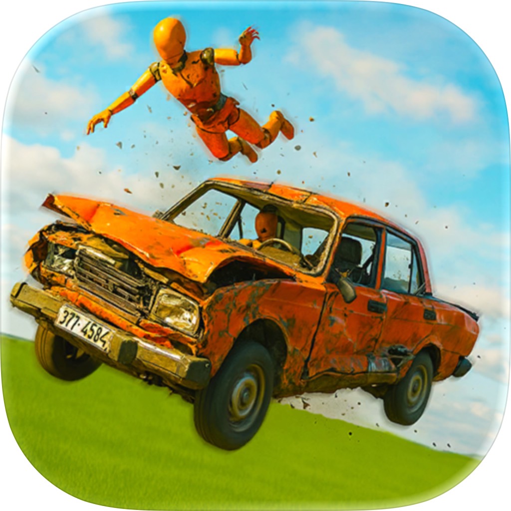 Apple App Store cover for VAZ Crash Test Simulator 2