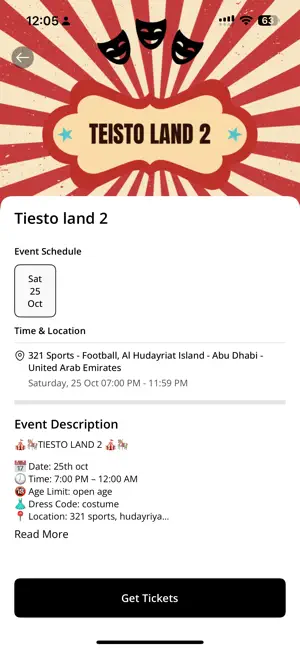 Tiesto - Events & Tickets screenshot 2