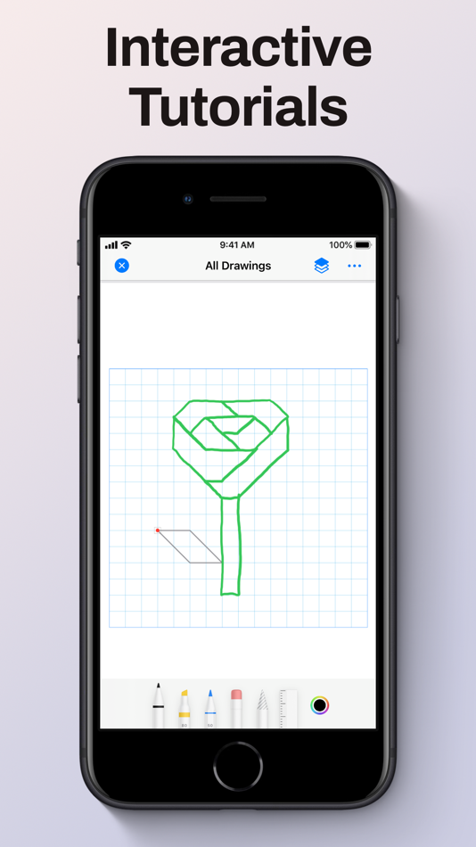 #3. Master Copy Drawing - Line Art (iOS) 由: SPRINNET