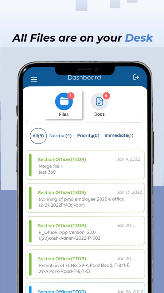 #4. E-Office Mobile (iOS) 由: National Information Technology Board