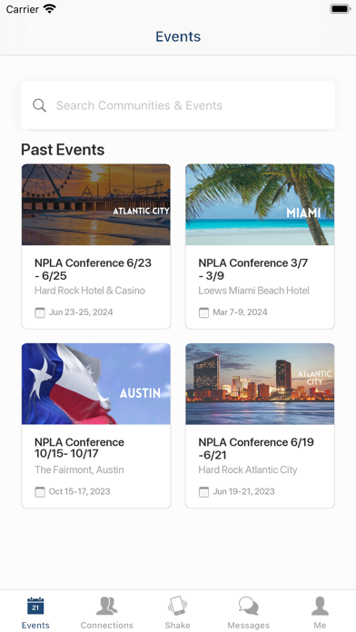 NPLA Conference Screenshot 2 - AppWisp.com NPLA Conference Screenshot 2 - AppWisp.com