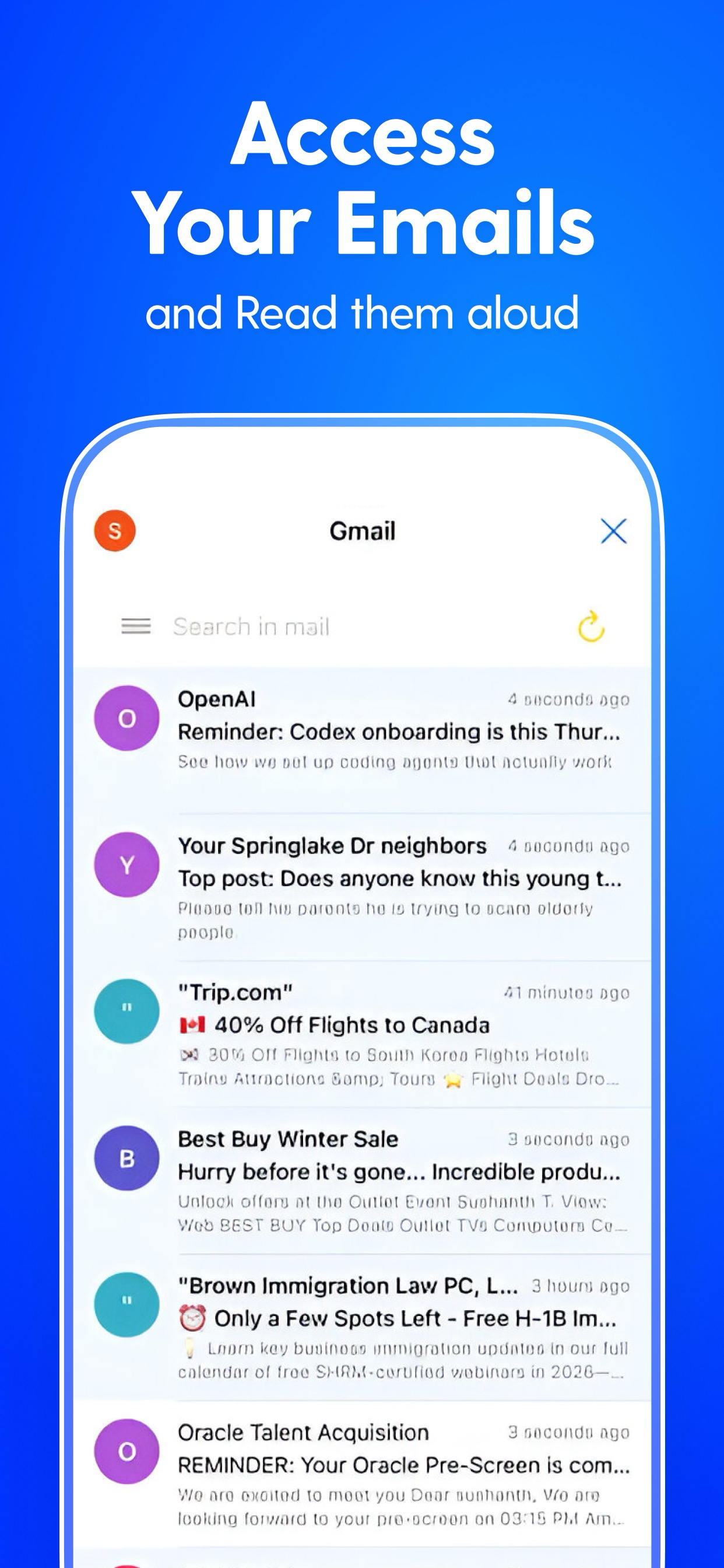 ReadAloudAI: Voice Reader