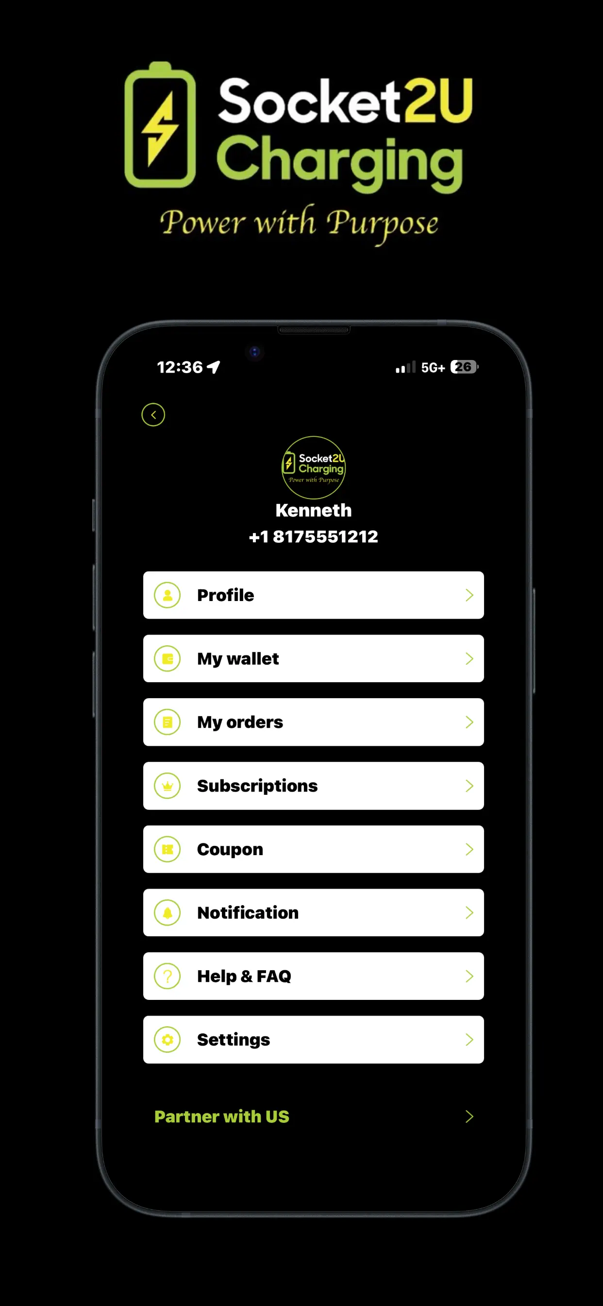 #5. Socket2U Charging (iOS) Ved: Socket