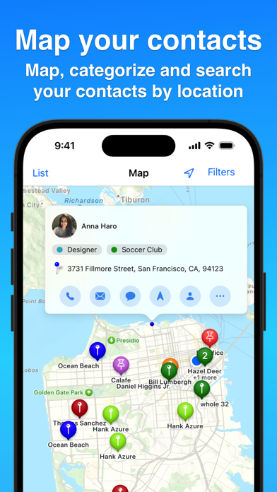 Contacts Journal CRM Screenshot