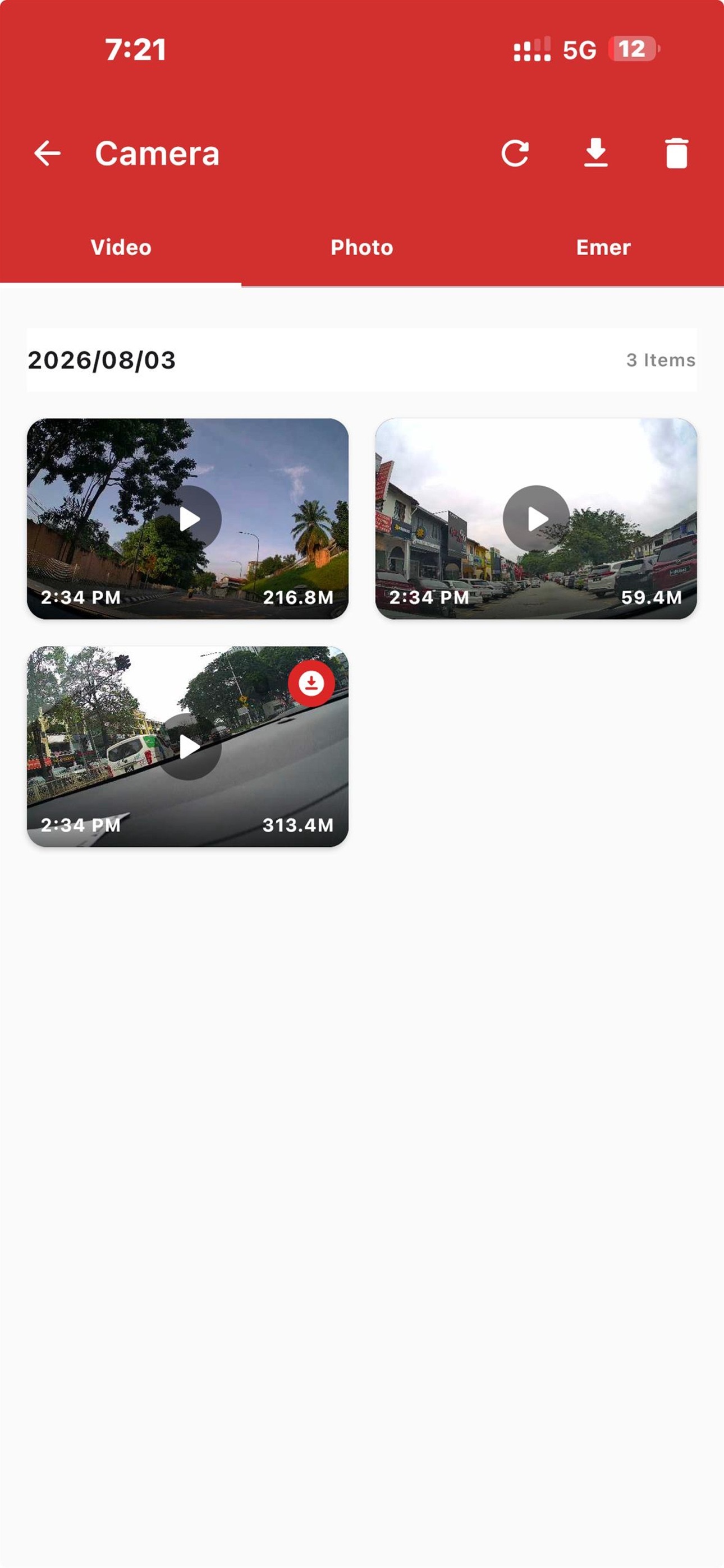 Screenshot 4 of Wheels DVR