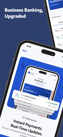 Aella Business Banking screenshot