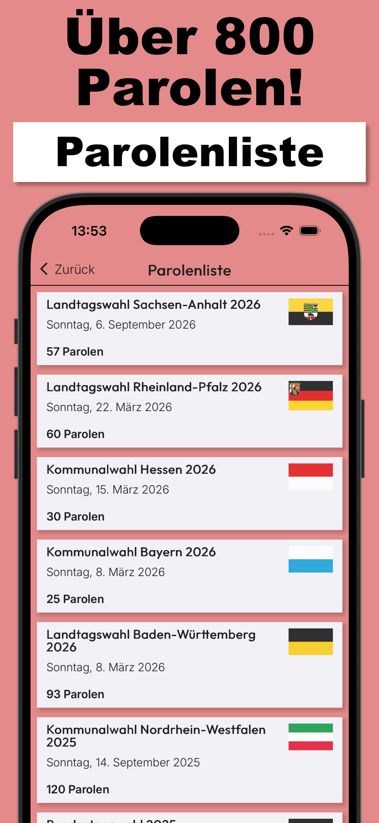 Parteiparolen Quiz & Puzzle screenshot 5