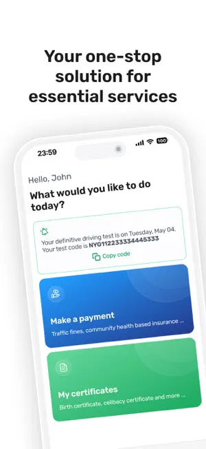 IremboApp screenshot 1