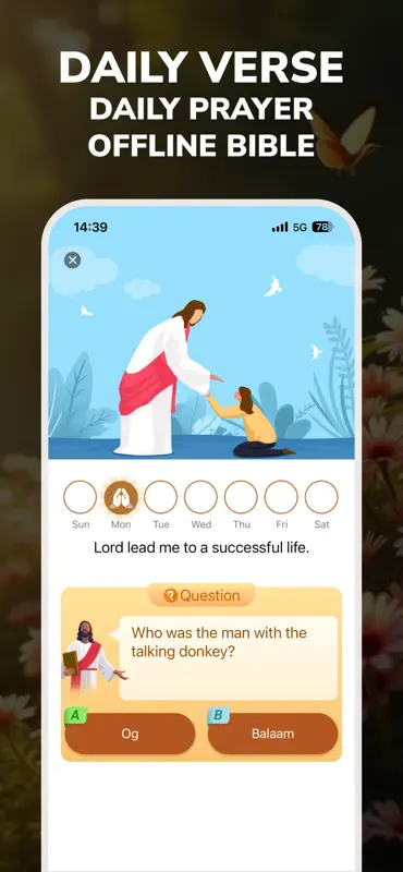 Holy Bible Faith:Verse&Audio screenshot 1 of 5
