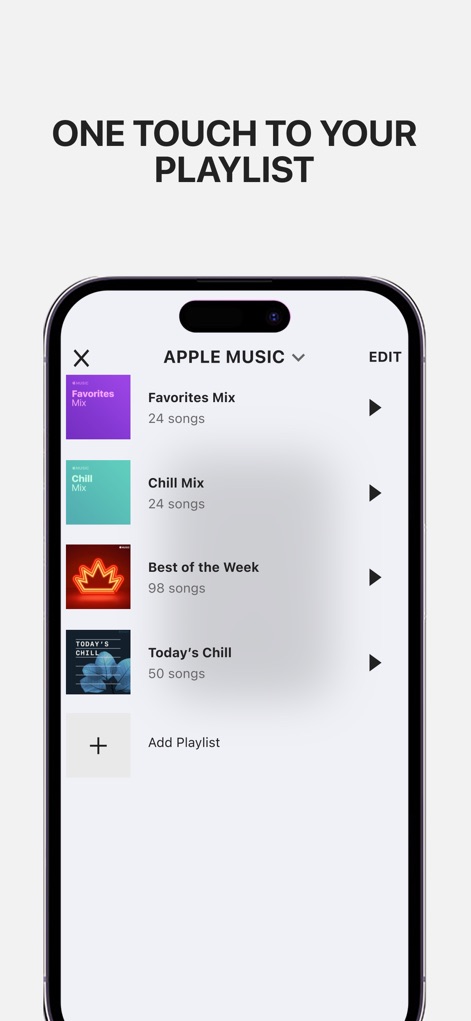 UE | BOOM - Playlist Schnellzugriff