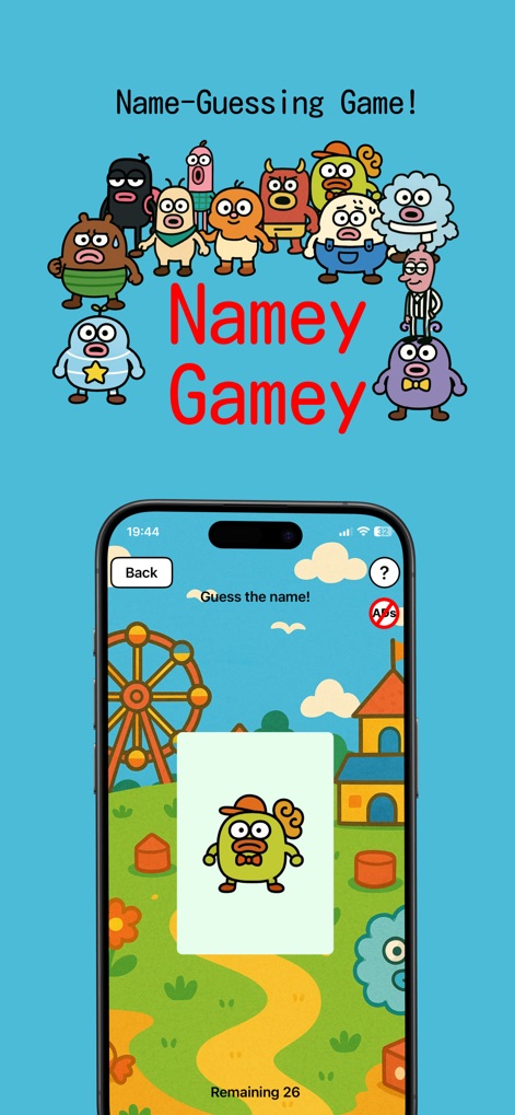Quick Name Game – Namey Gamey - Games App | MWM