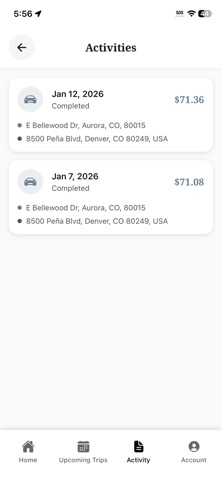Alpine Taxi Corp iPhone screenshot