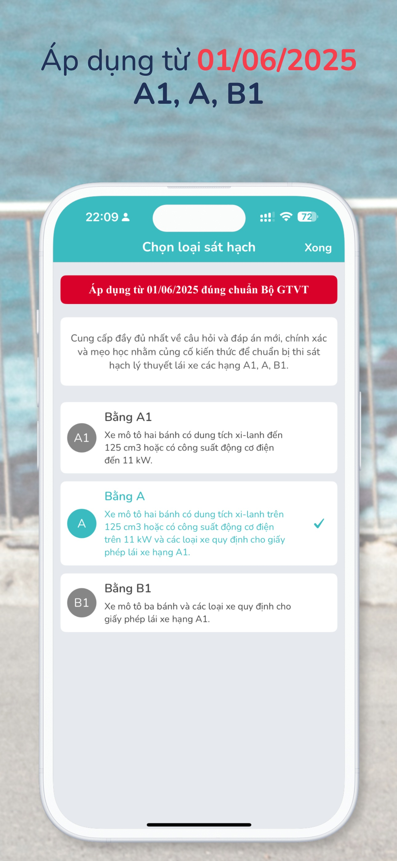 Bằng lái xe máy A