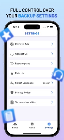 Contact Backup Clean & Restore screenshot