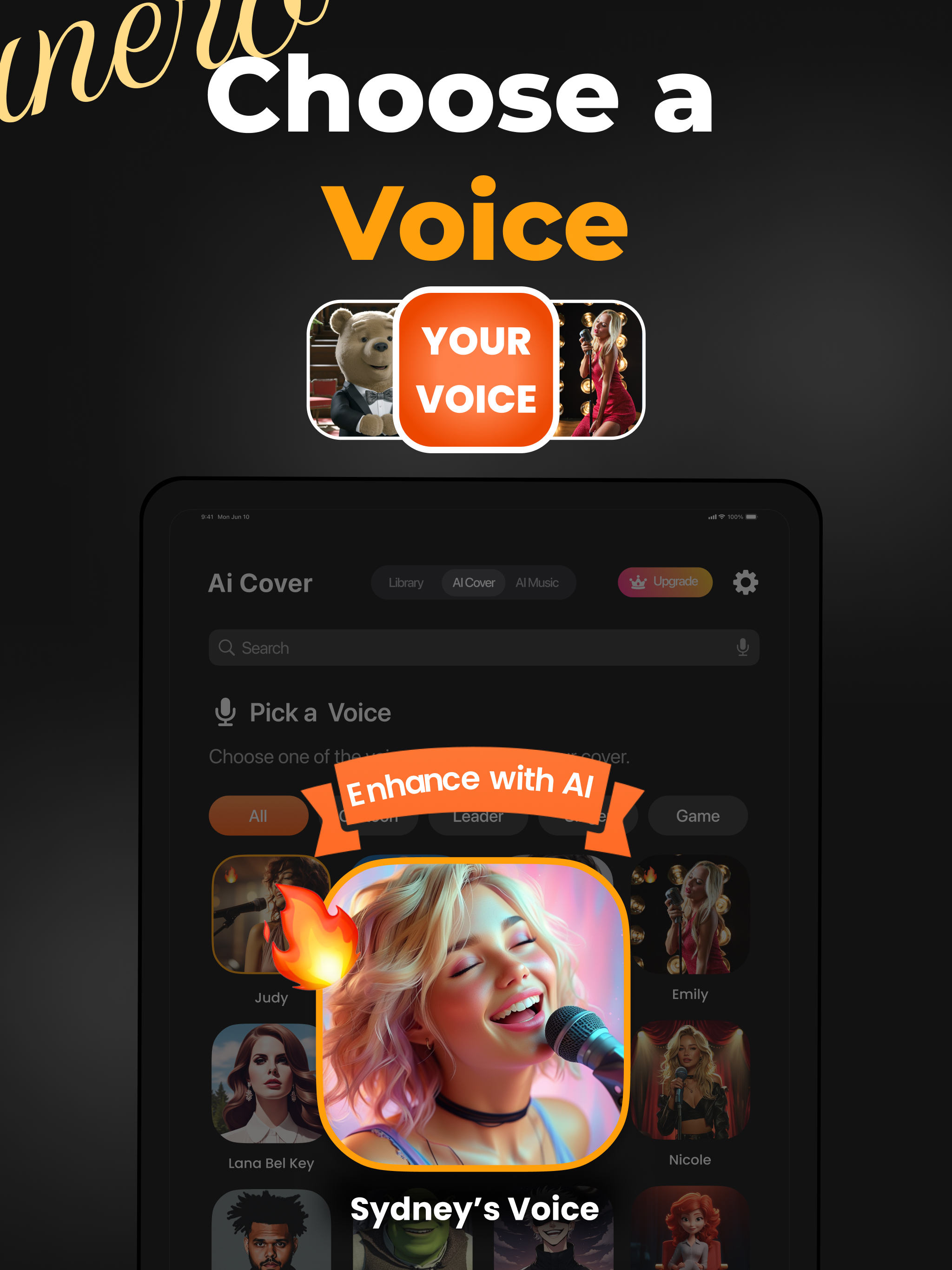 AI Cover Generator - Tunero