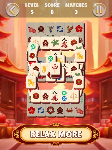 Mystic Zen Mahjong Tile Puzzle iPad screenshot