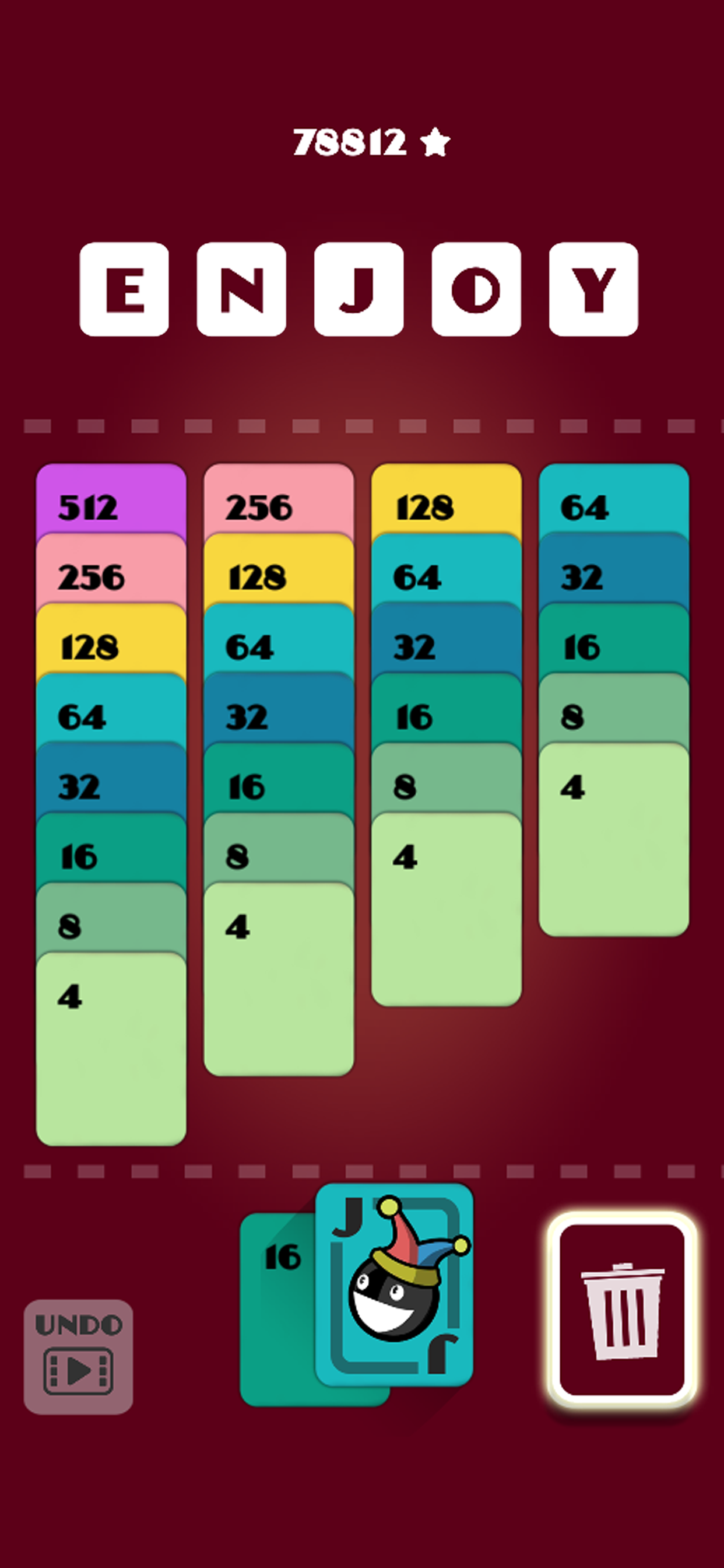 Merge Solitaire - 2048 Puzzle