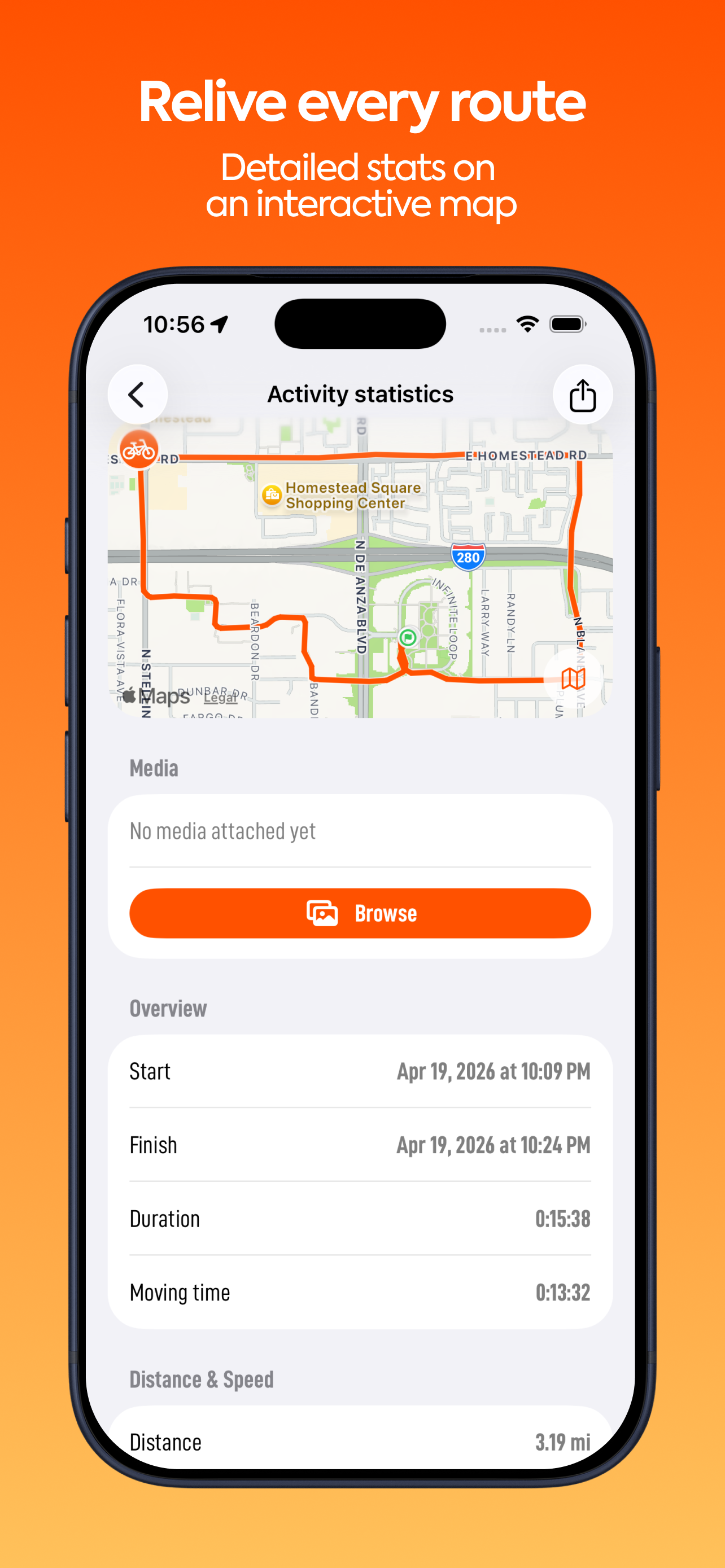 Trekka: GPS Activity Tracker