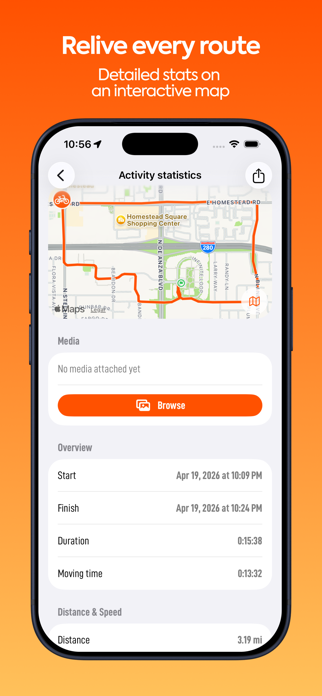 Trekka: GPS Activity Tracker Screenshot 6 of 8