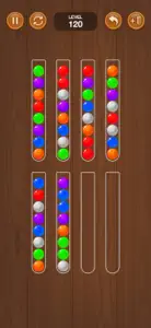 Wooden Ball Sort screenshot #2 for iPhone