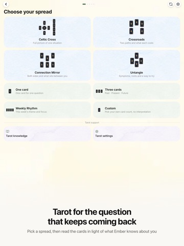 Ember: Astrology, Tarot, AI iPad screenshot 3