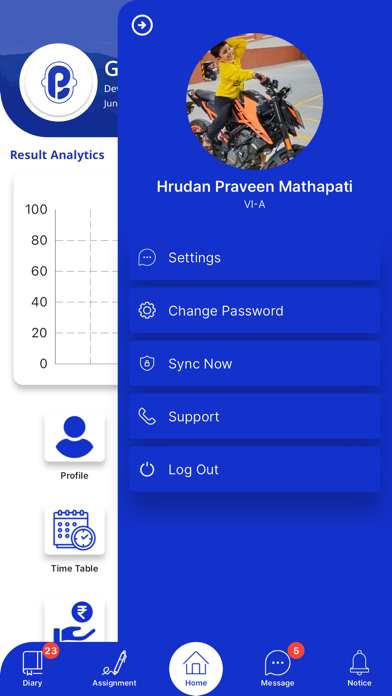 ParentEye - School App Screenshot