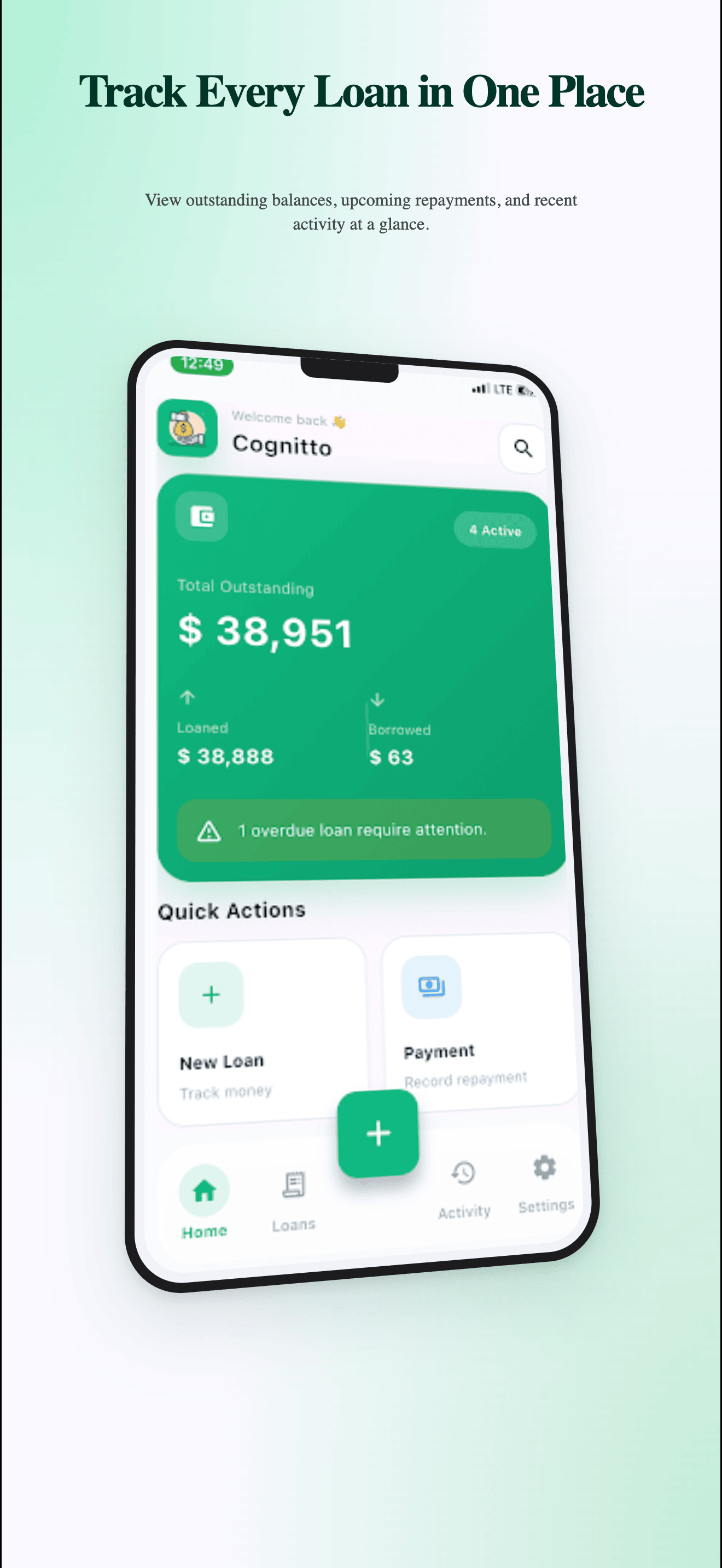 LoanMate - Loan Tracker