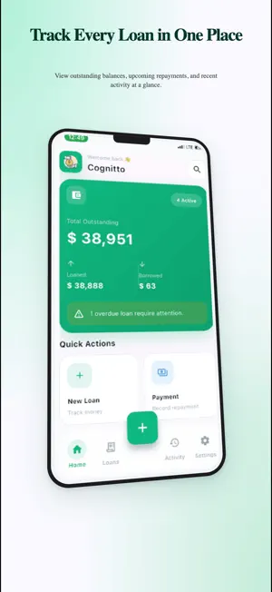 LoanMate - Loan Tracker screenshot 1