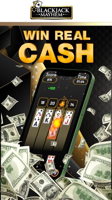 Blackjack 21: Win Real Money! Screenshot